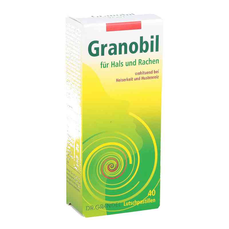 Granobil Grandel pastylki na gardło 40 szt. od Dr. Grandel GmbH PZN 00434626
