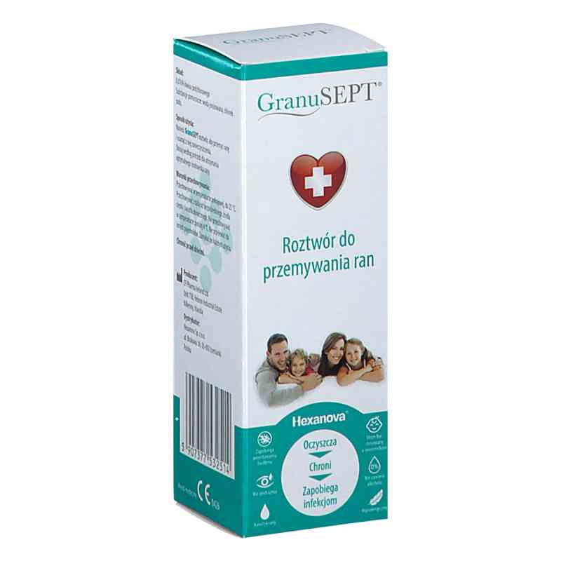 GranuSEPT roztwór do przemywania ran 60 ml od CF PHARMA ITD PZN 08304142