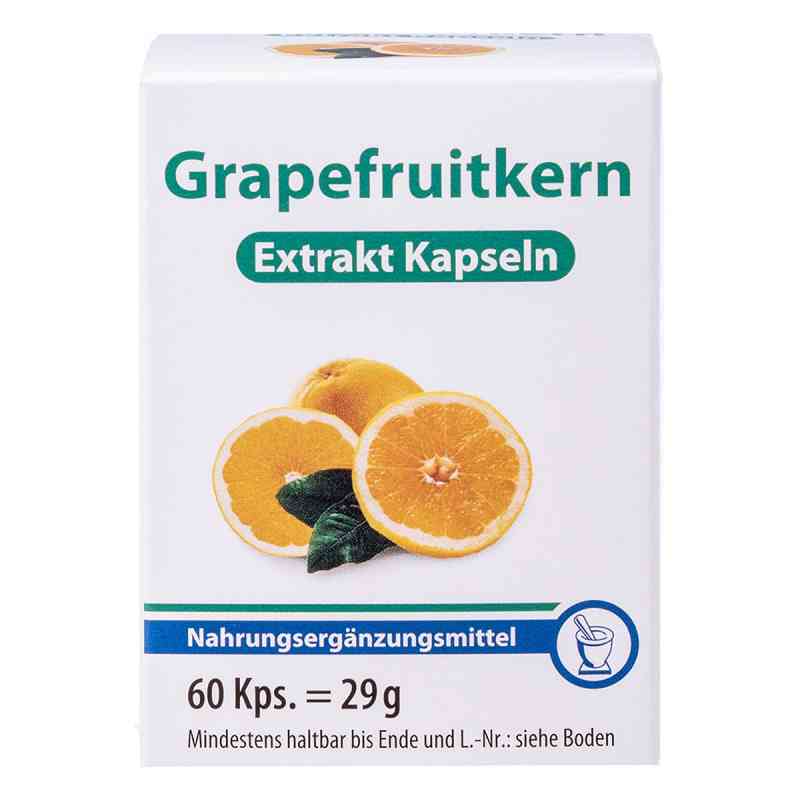 Grapefruit Kern Extrakt Kapseln 60 szt. od Pharma Peter GmbH PZN 08815428