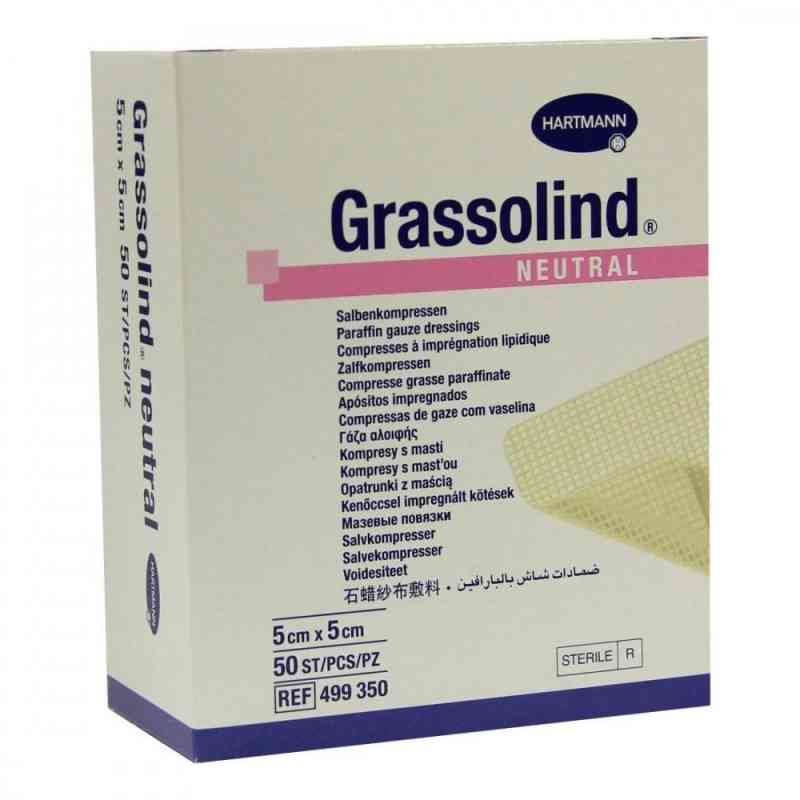 Grassolind Salbenkompressen 5x5cm steril 50 szt. od PAUL HARTMANN AG PZN 03245647