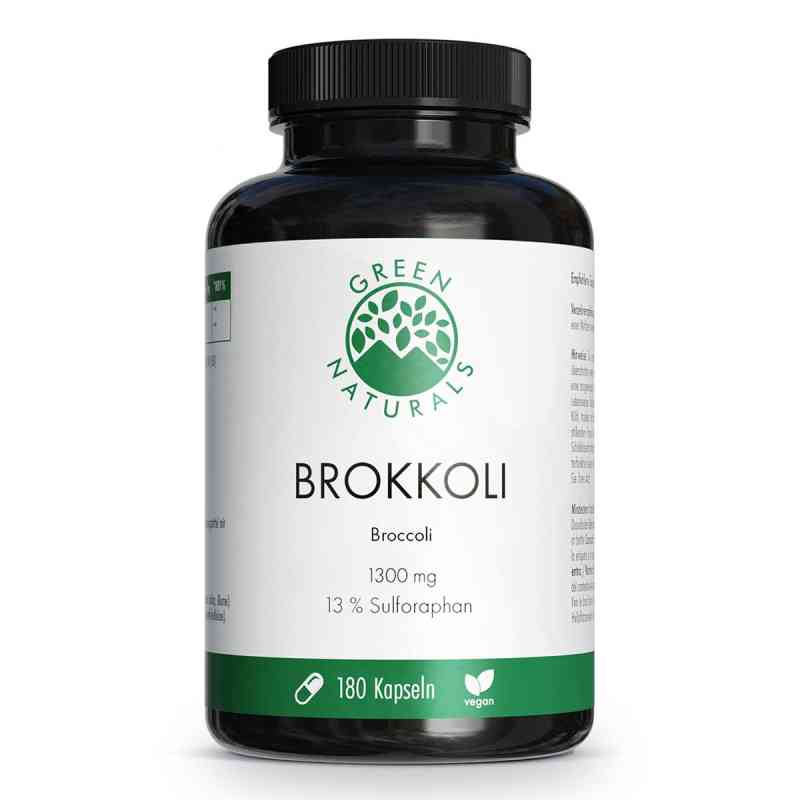 GREEN NATURALS Brokuł + 13% sulforafanu wegański 180 szt. od Heilpflanzenwohl GmbH PZN 18099217