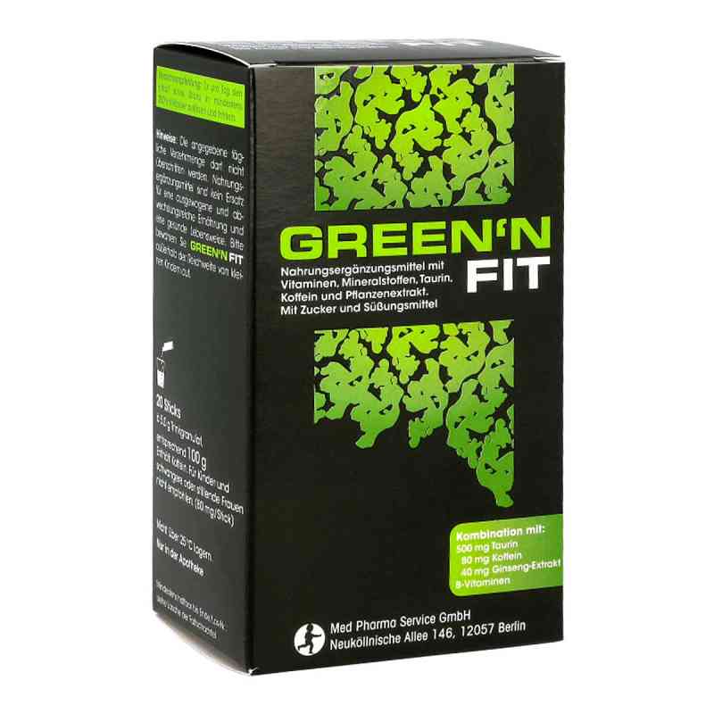 Green'n Fit Trinkgranulat 20 szt. od Med Pharma Service GmbH PZN 10177886