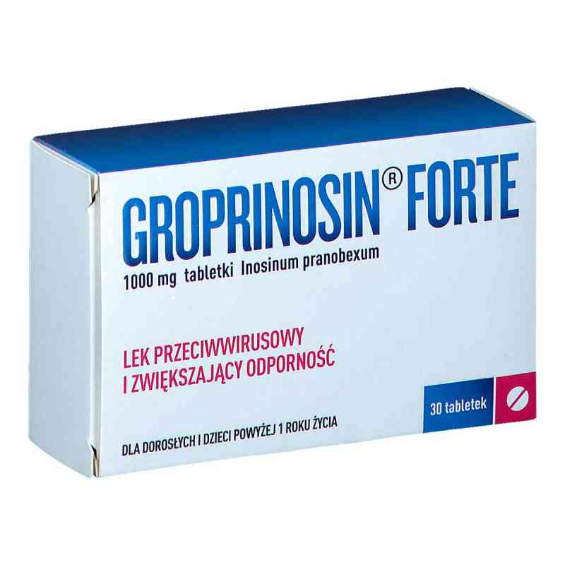 Groprinosin Forte tabletki 30  od GEDEON RICHTER POLSKA SP.Z O.O. PZN 08301345