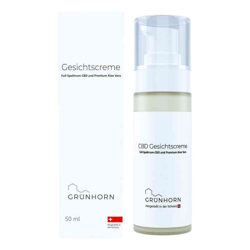 Grünhorn Cbd Gesichtscreme 50 ml od apo.com Group GmbH PZN 16682763