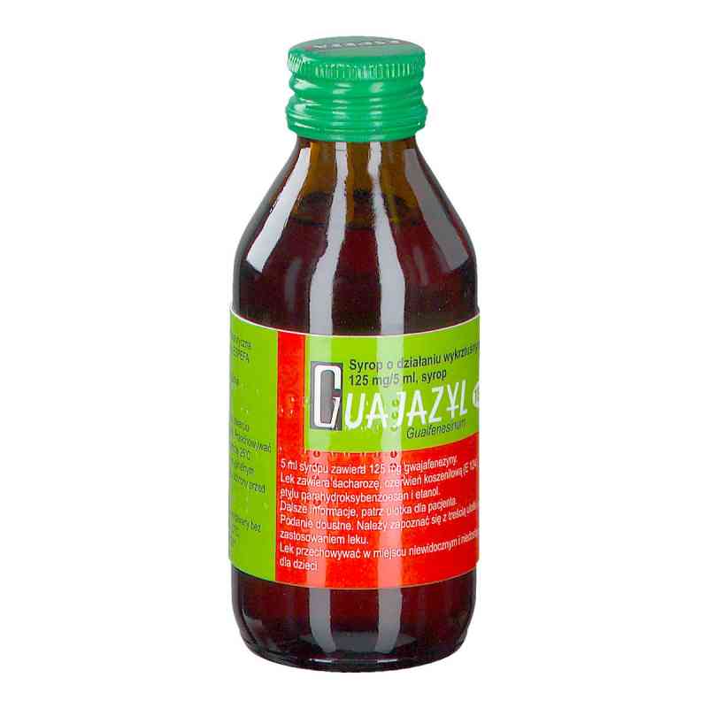 Guajazyl syrop 150 g od CHEMICZNO-FARMACEUTYCZNA SPÓŁDZIELNIA PRACY ESPEFA PZN 08302369