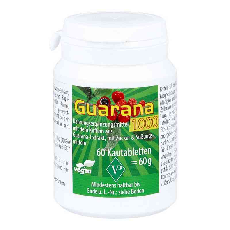 Guarana 1000 mg Kautabl. 60 szt. od Velag Pharma GmbH PZN 01340034
