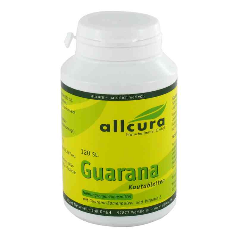 Guarana tabletki do żucia 120 szt. od allcura Naturheilmittel GmbH PZN 04925752