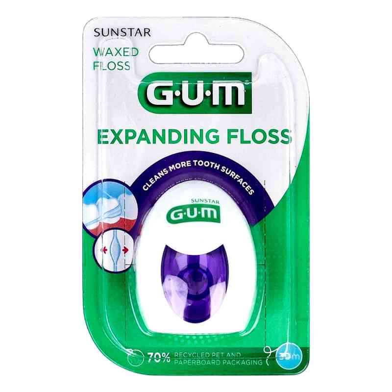 Gum Expanding Floss nić dentystyczna 30 M od Sunstar Deutschland GmbH PZN 01164028