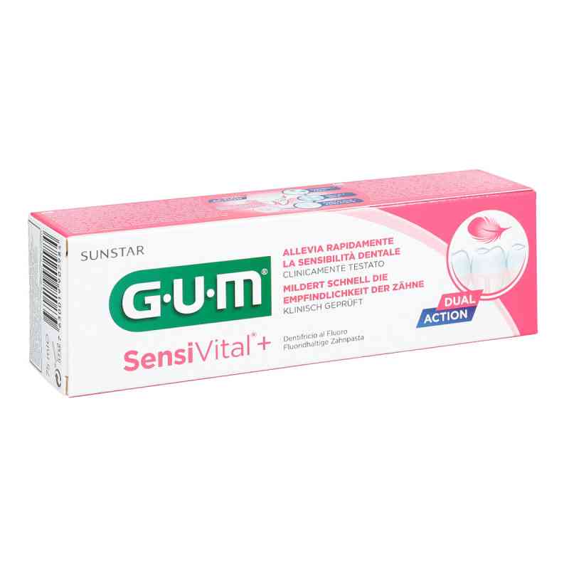 Gum Sensivital+ pasta do zębów 75 ml od Sunstar Deutschland GmbH PZN 14041043