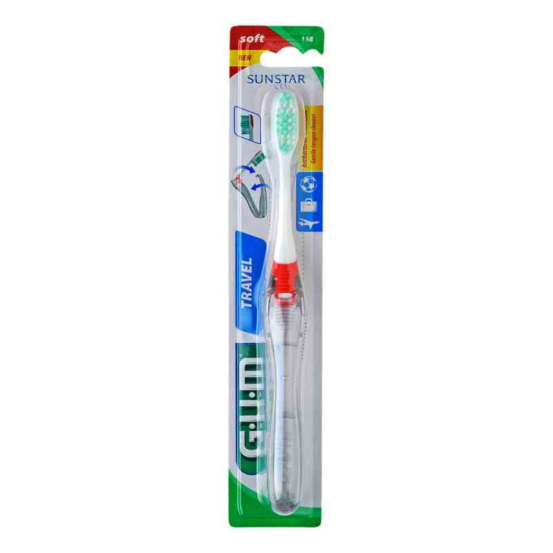 GUM Szczoteczka do zębów podróżna 1 szt. od Sunstar Deutschland GmbH PZN 10093439
