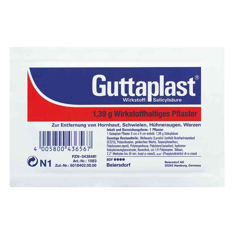 Guttaplast 6cmx9cm 1 szt. od Beiersdorf AG PZN 00438481