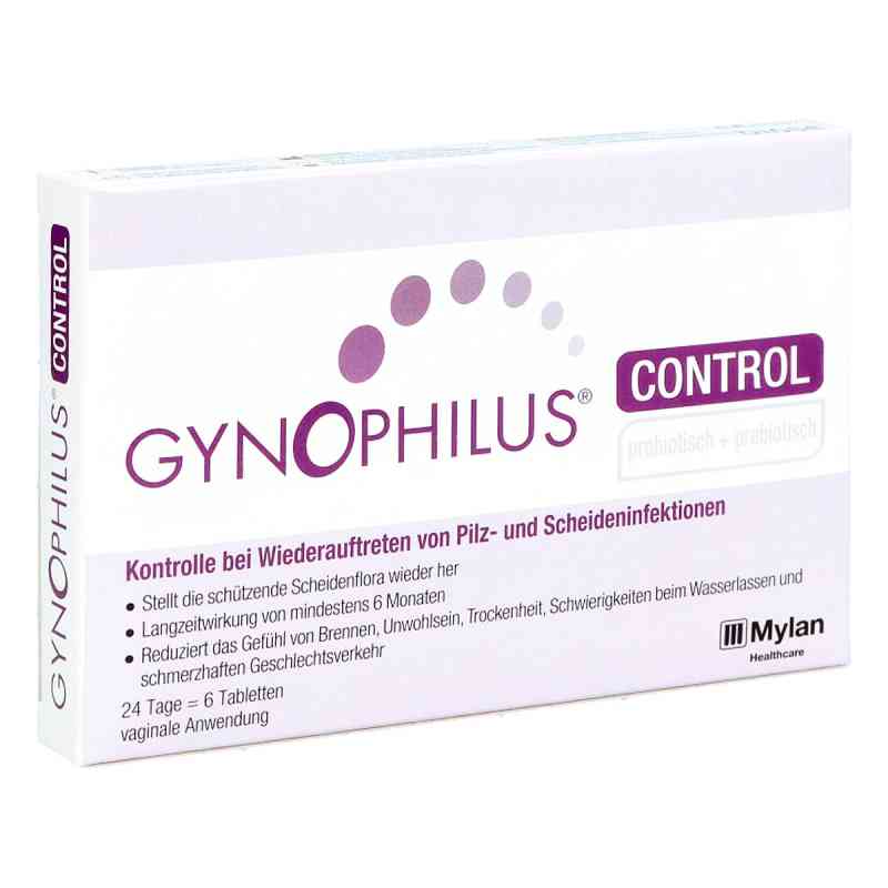 Gynophilus Control tabletki 6 szt. od Viatris Healthcare GmbH PZN 14190317
