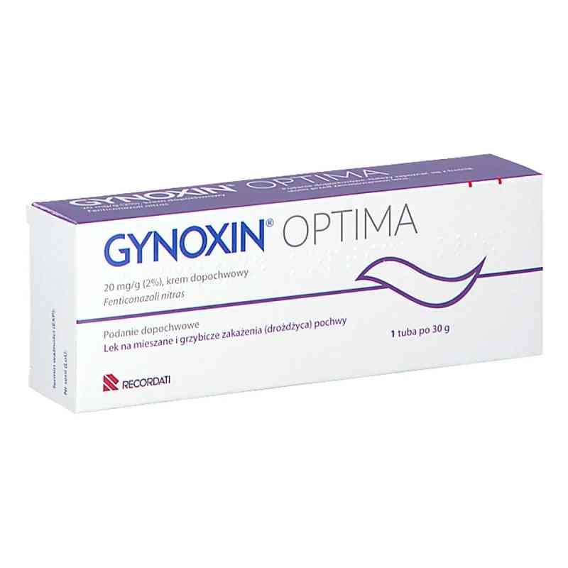 Gynoxin Optima krem 30 g od RECORDATI INDUSTRIA CHIMICA E FARMACEUTICA S.P.A PZN 08304639