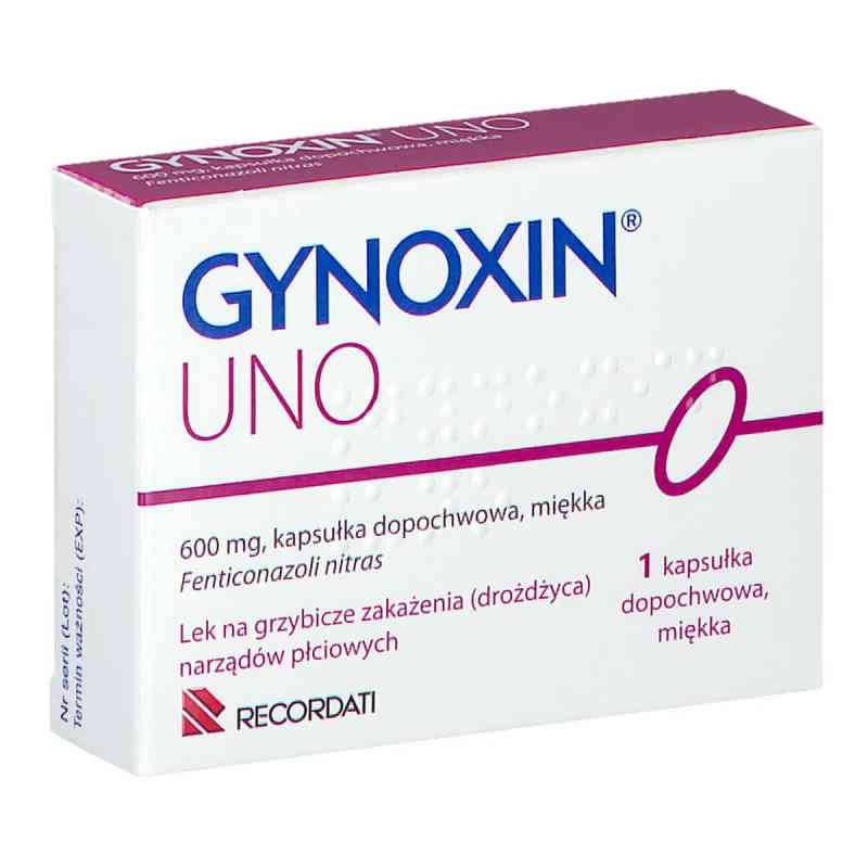 Gynoxin Uno 1  od CATALENT ITALY S.P.A. PZN 08301493