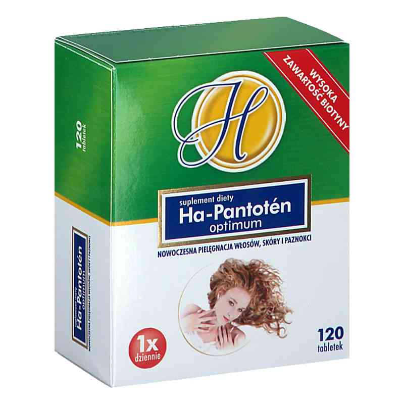 Ha-Pantoten Optimum tabletki 120  od AXELLUS PZN 08304549