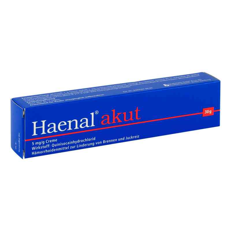Haenal akut Creme 30 g od Strathmann GmbH & Co.KG PZN 05554849