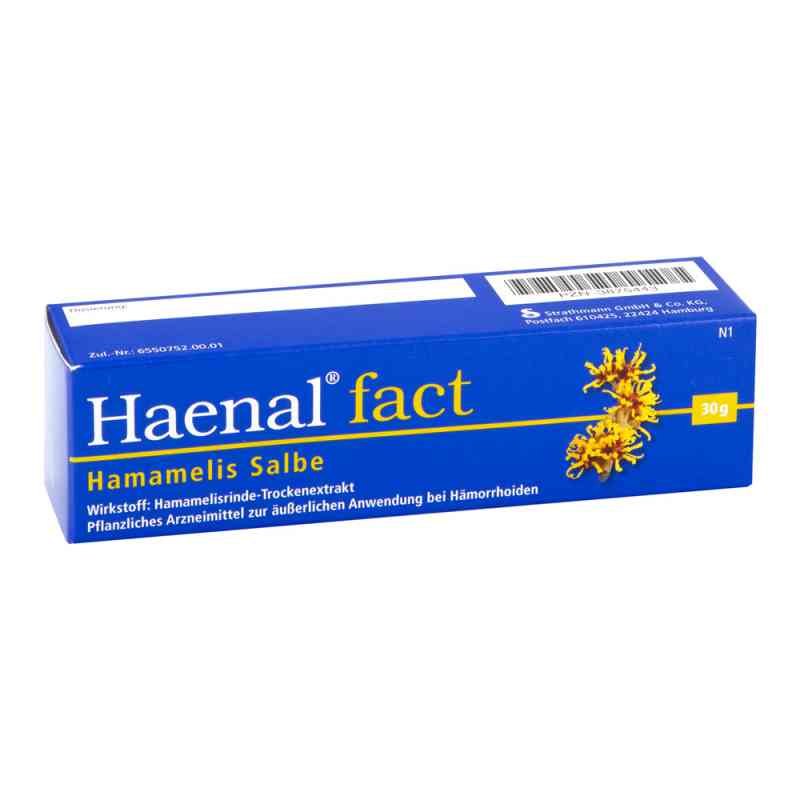 Haenal Fact Hamamelis Salbe 30 g od Strathmann GmbH & Co.KG PZN 03875443