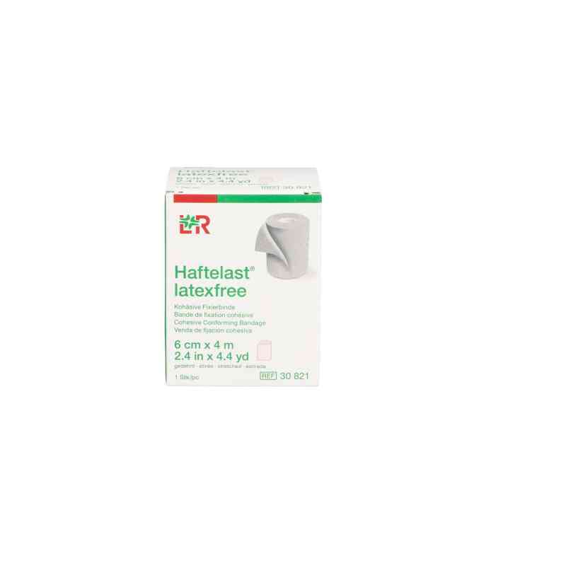 Haftelast Fixierbinde kohäs.latexfrei 6 cmx4 m creme 1 szt. od Lohmann & Rauscher GmbH & Co.KG PZN 08816391