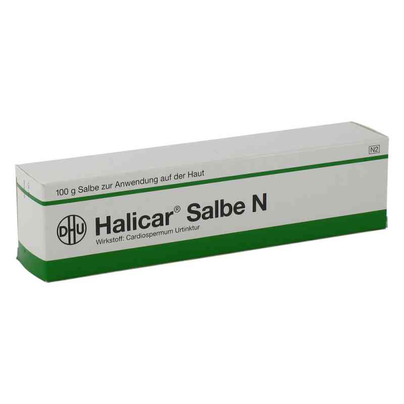 Halicar Salbe N 100 g od DHU-Arzneimittel GmbH & Co. KG PZN 01339597