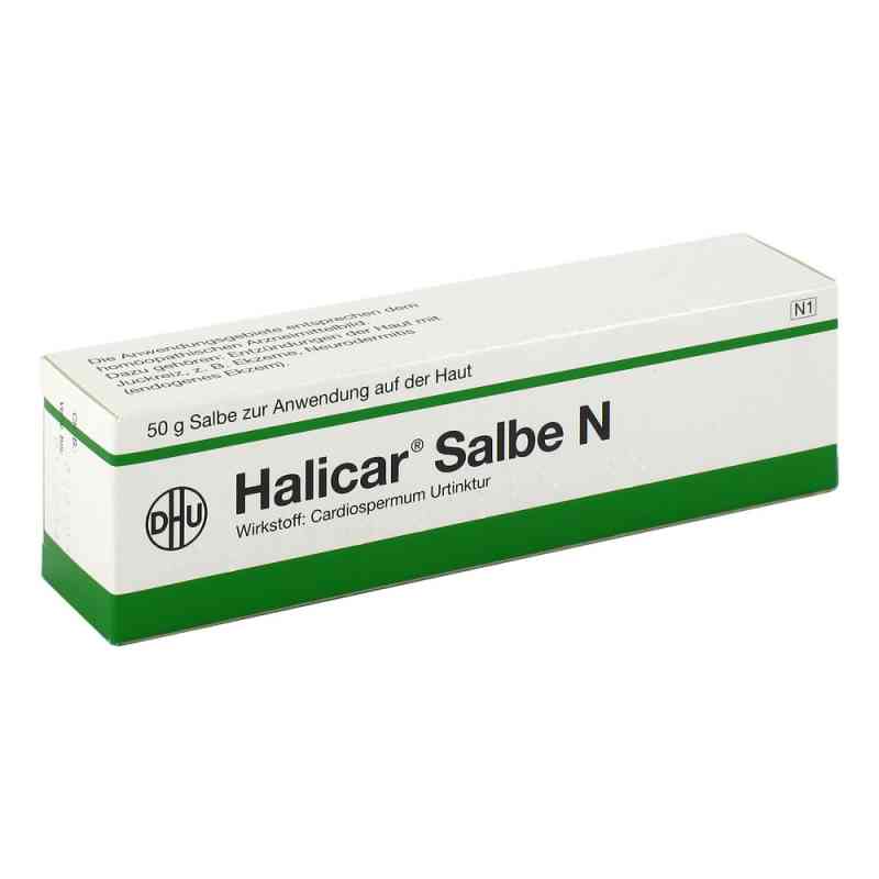 Halicar Salbe N 50 g od DHU-Arzneimittel GmbH & Co. KG PZN 01339580