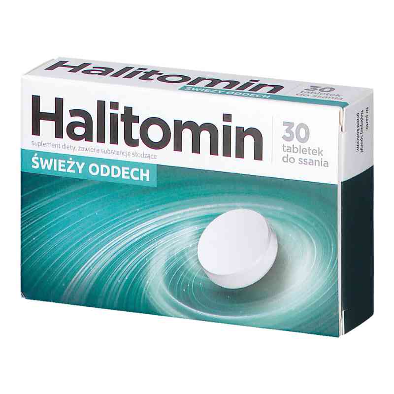 Halitomin tabletki do ssania 30  od AFLOFARM FARMACJA POLSKA SP. Z O.O. PZN 08300263