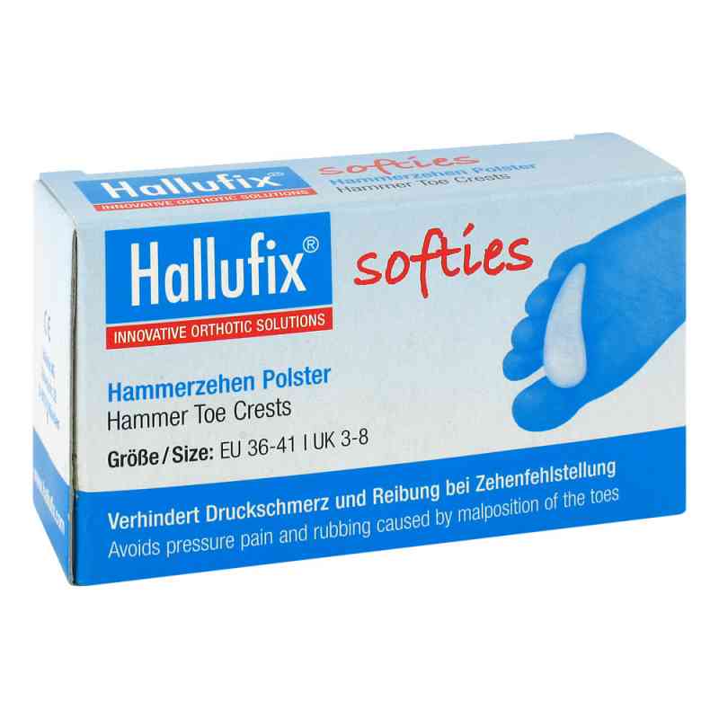 Hallufix softies Hammerzehenpolster Größe m 36-41 2 szt. od LUDWIG BERTRAM GmbH PZN 03116401