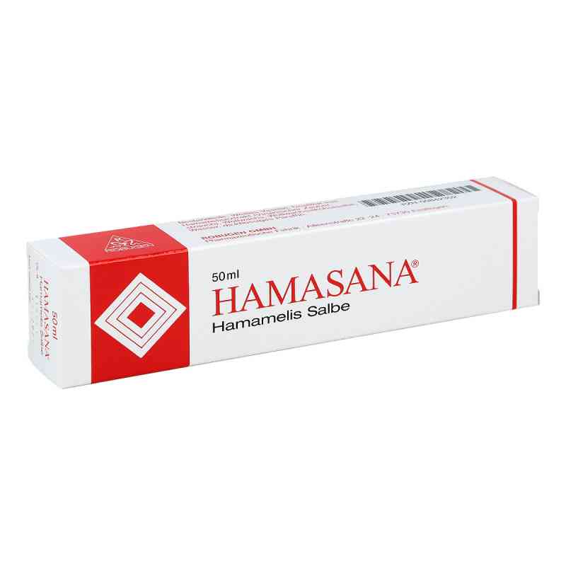 Hamasana Hamamelis maść regenerująca 50 g od ROBUGEN GmbH & Co.KG PZN 00842302