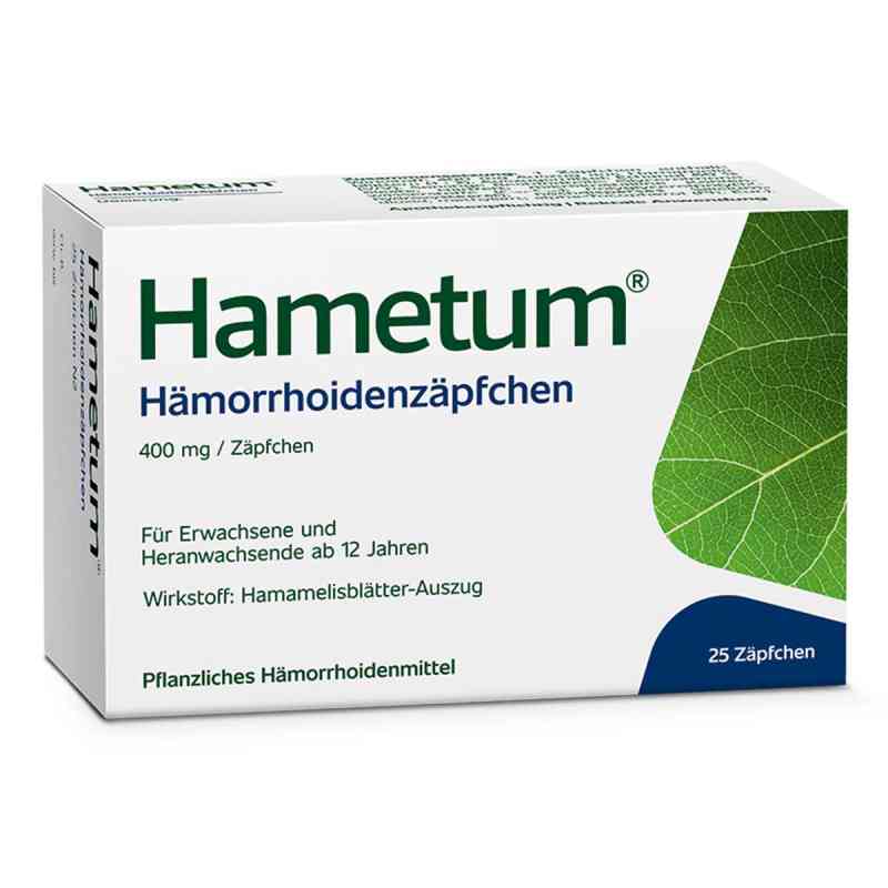 Hametum czopki na hemoroidy 25 szt. od Dr.Willmar Schwabe GmbH & Co.KG PZN 07619576