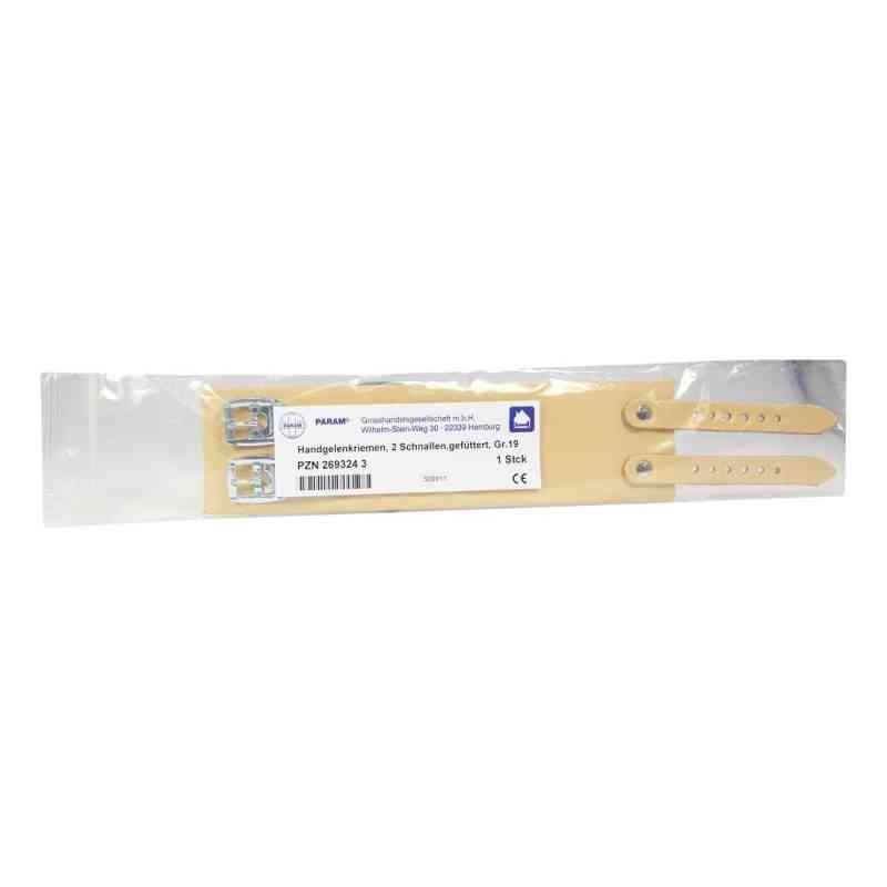 Handgelenkriemen 19 2 Schnallen gef. 1 szt. od Param GmbH PZN 02693243