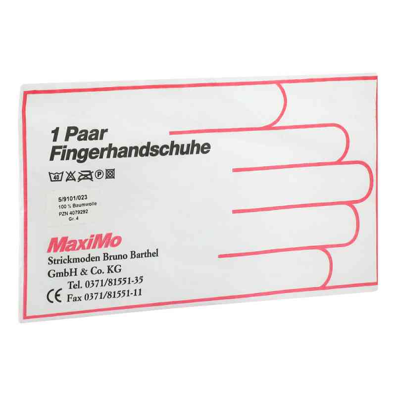 Handschuhe Baumwolle Gr. 4 Kinder 2 szt. od Strickmoden Bruno Barthel GmbH & Co.KG PZN 04079292