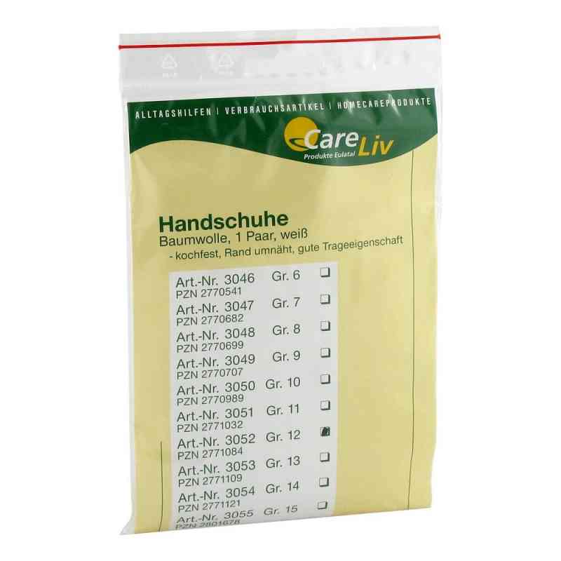 Handschuhe Baumwolle Gr.12 2 szt. od Careliv Produkte OHG PZN 02771084