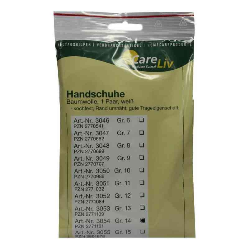 Handschuhe Baumwolle Gr.14 2 szt. od Careliv Produkte OHG PZN 02771121
