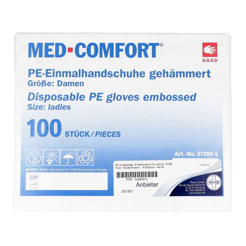 Handschuhe Einmal f.Damen Karton 100 szt. od Param GmbH PZN 02689974