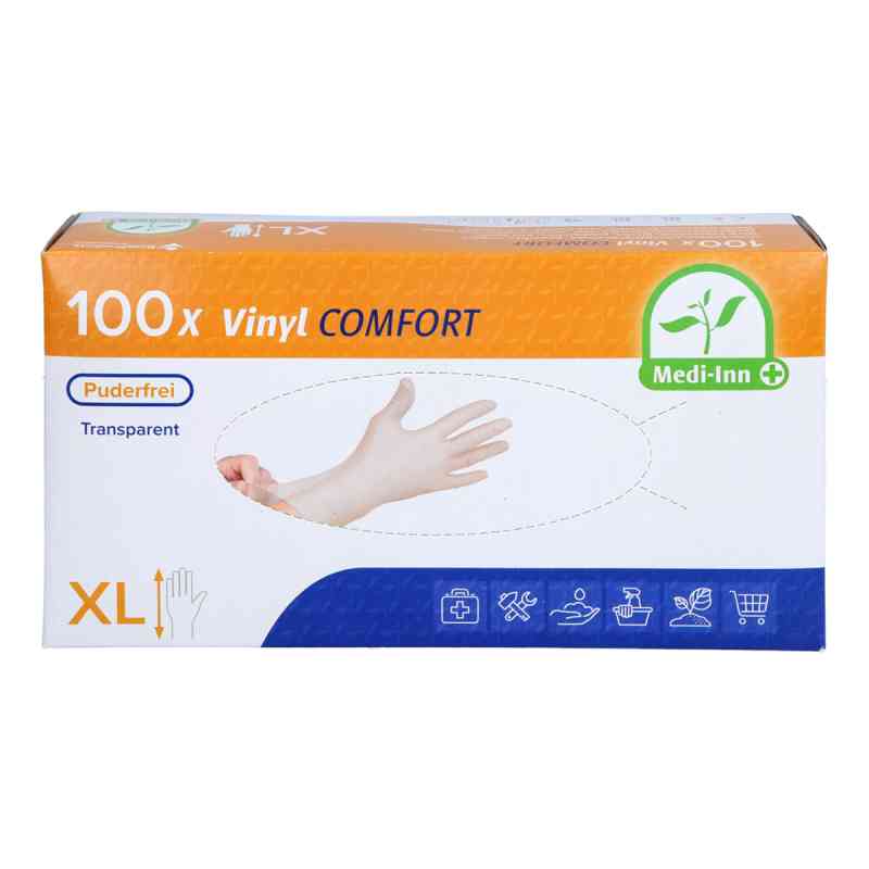 Handschuhe Einmal Vinyl puderfrei Xl 100 szt. od Param GmbH PZN 02499541