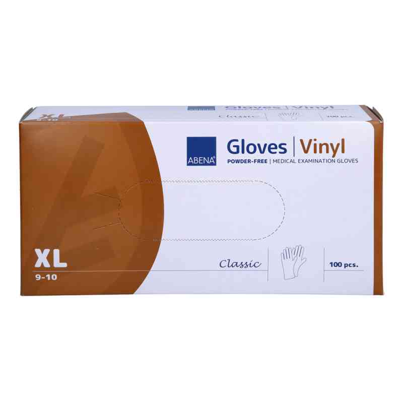 Handschuhe Vinyl x-large puderfrei 4430 100 szt. od ABENA GmbH PZN 01412880
