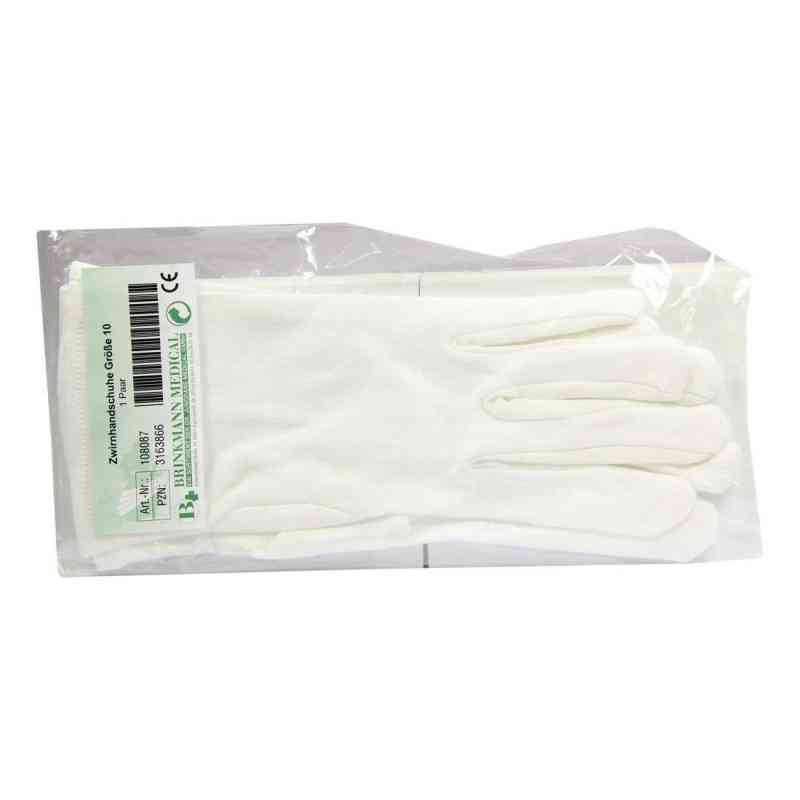 Handschuhe Zwirn Bw Gr.10 weiss 2 szt. od Brinkmann Medical ein Unternehmen der Dr. Junghans PZN 03163866