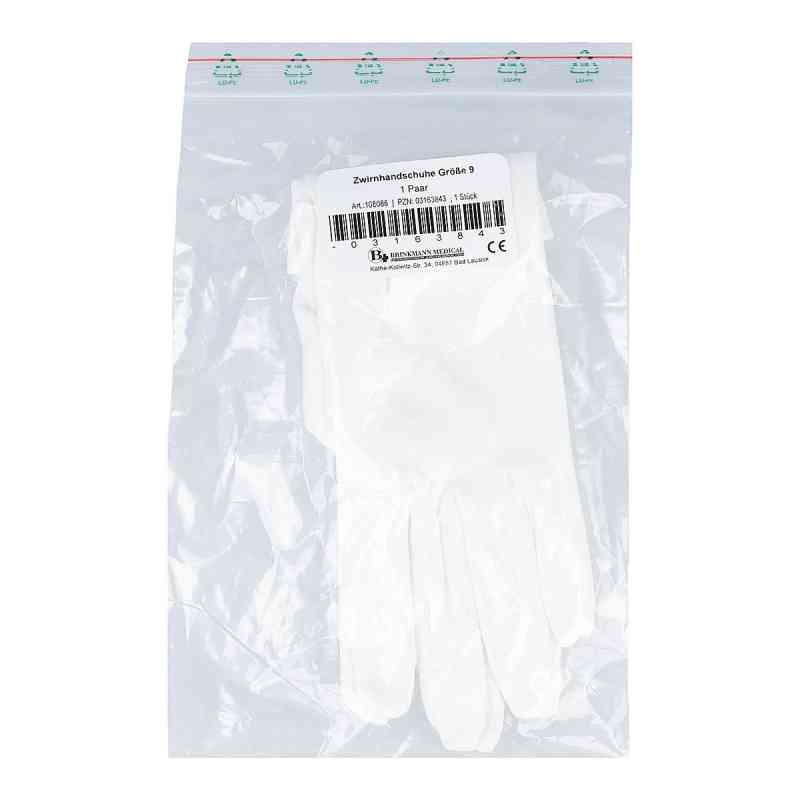 Handschuhe Zwirn Bw Gr.9 weiss 2 szt. od Brinkmann Medical ein Unternehmen der Dr. Junghans PZN 03163843
