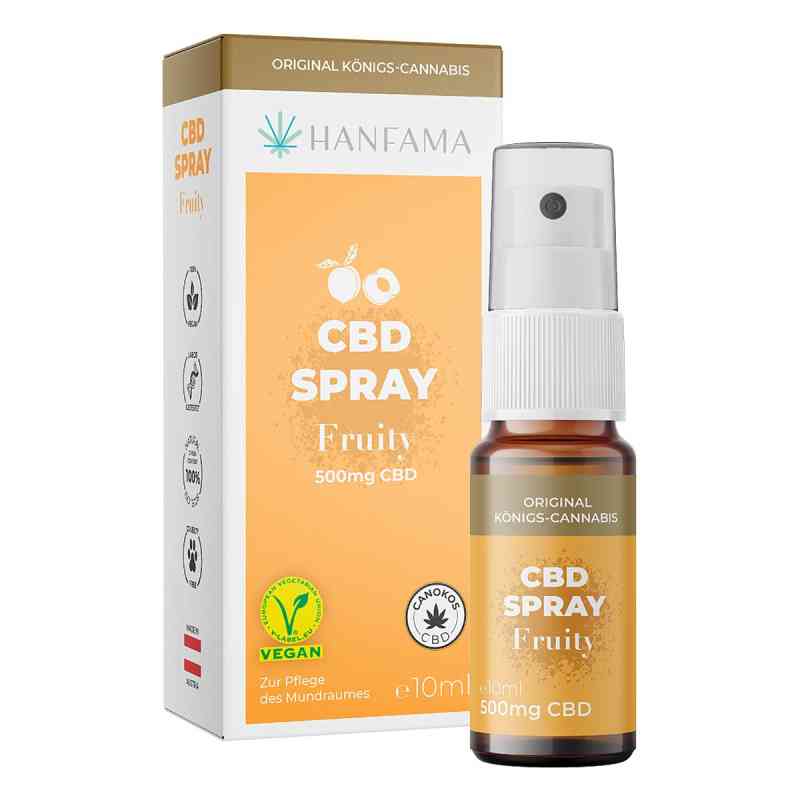 Hanfama 5% Cbd Mundspray Fruity Exklusiv 10 ml od CanAdelaar Distribution GmbH PZN 18048036