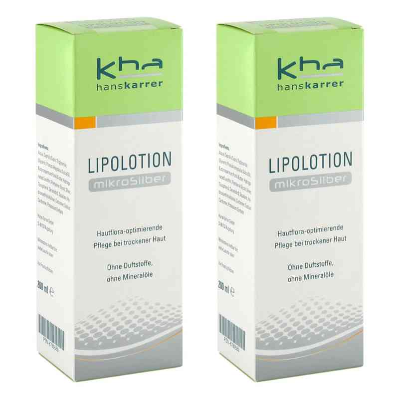 Hans Karrer Lipolotion Mikrosilber 2x200 ml od Hans Karrer GmbH PZN 08105033