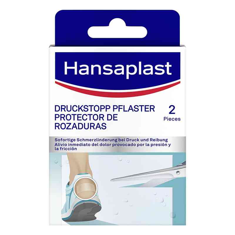 Hansaplast Druckstopp plastry 2 szt. od Beiersdorf AG PZN 06080299
