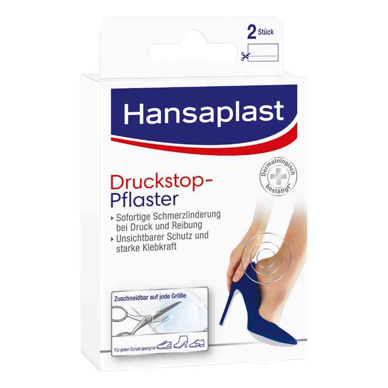 Hansaplast Druckstopp transparent.Schutzpolster 2 szt. od Beiersdorf AG PZN 06080299