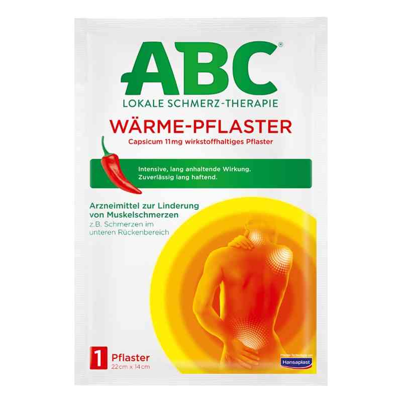 Hansaplast med Abc Capsicum plaster rozgrzewający 1 szt. od Beiersdorf AG PZN 02295494