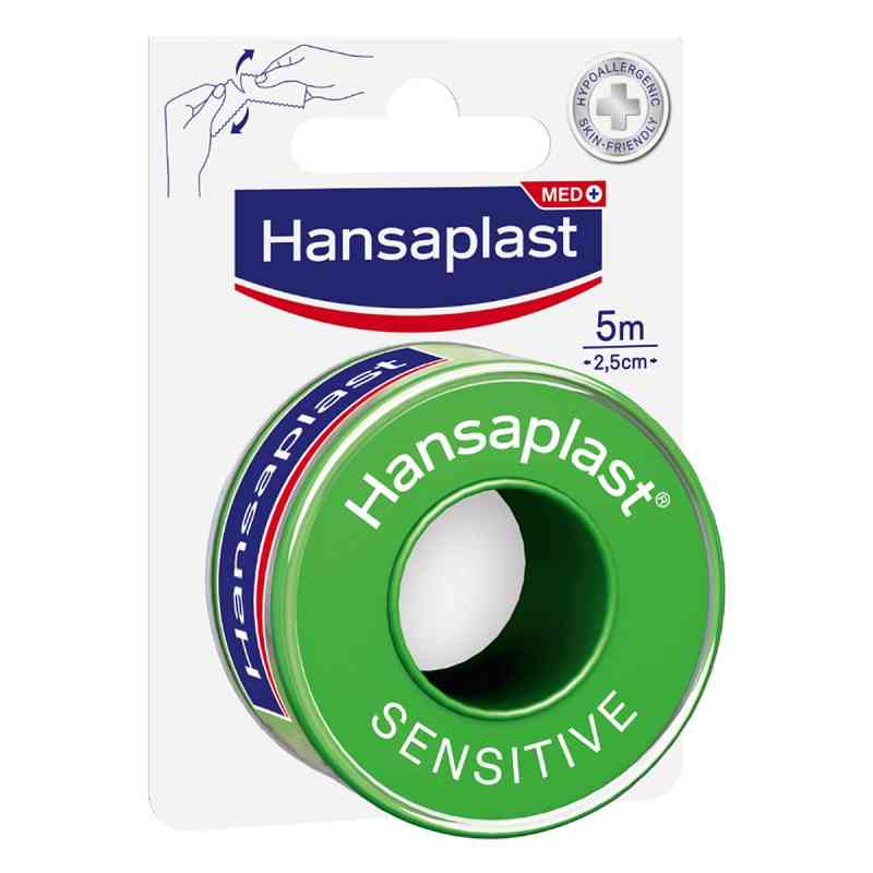 Hansaplast Sensitive 5mx2,5cm plaster 1 szt. od Beiersdorf AG PZN 04778096