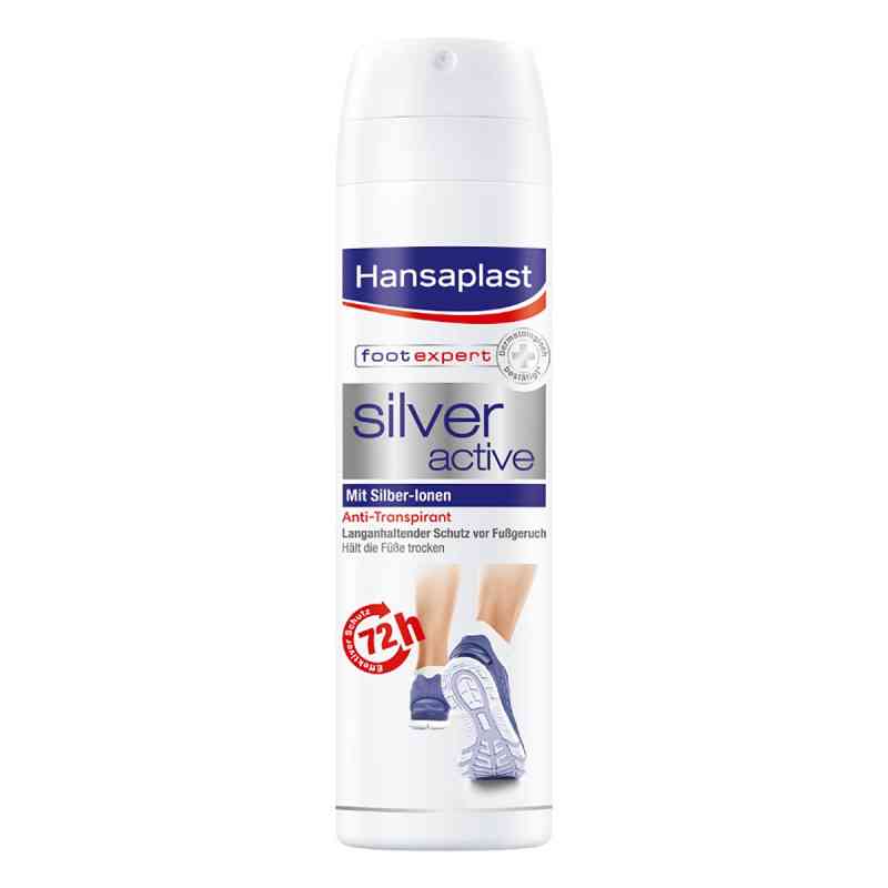 Hansaplast Silver Active antybakteryjny spray do stóp 150 ml od Beiersdorf AG PZN 03383125