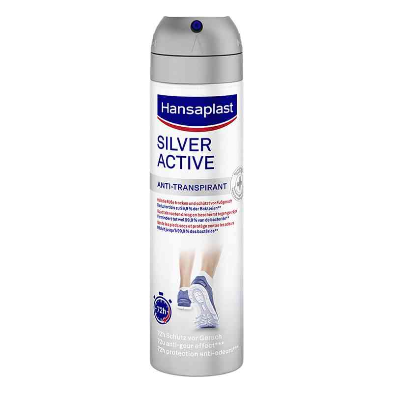 Hansaplast Silver Active antybakteryjny spray do stóp 150 ml od Beiersdorf AG PZN 03383125