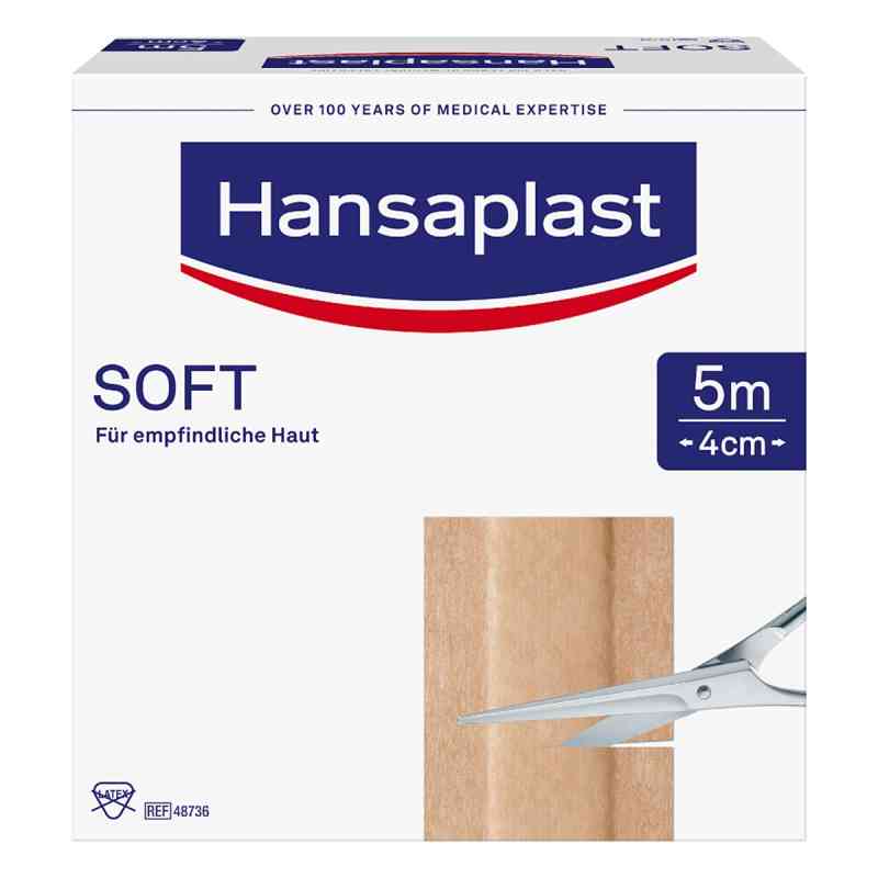 Hansaplast Soft Pflaster 5mx4cm Rolle 1 szt. od Beiersdorf AG PZN 08861291