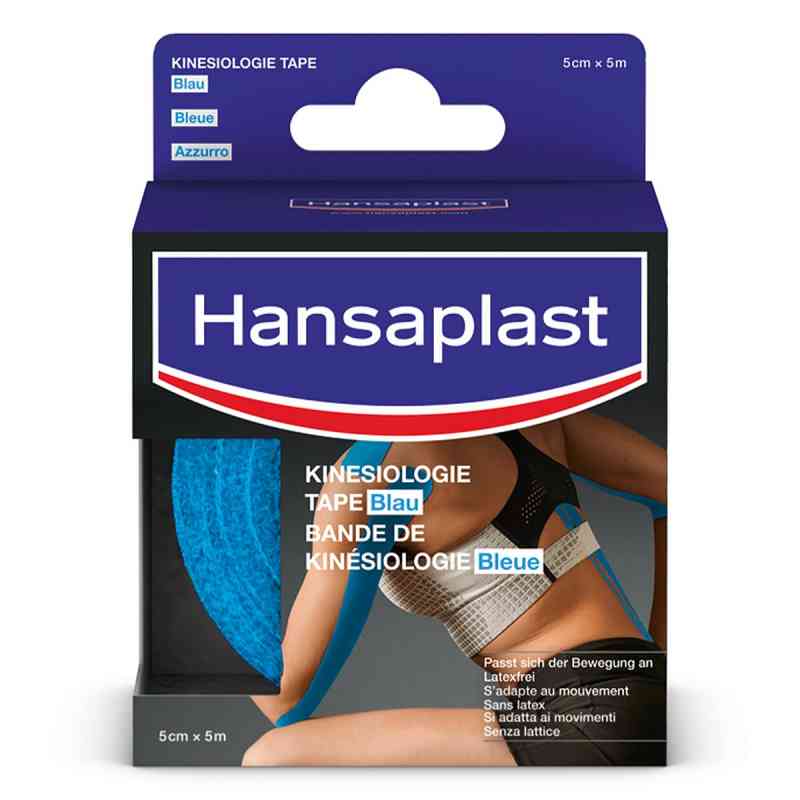 Hansaplast Sport taśma kinezjologiczna 5 cm x 5 m niebieska 1 szt. od Beiersdorf AG PZN 15822937