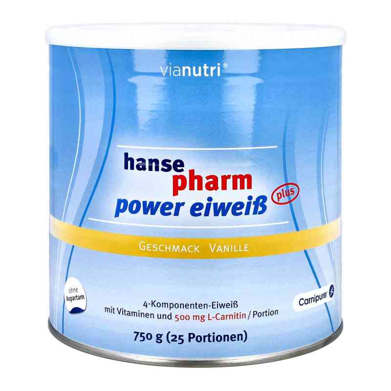 Hansepharm Power Eiweiss Plus koktajl waniliowy, proszek 750 g od NUTRICHEM DIäT + PHARMA GMBH PZN 08798173