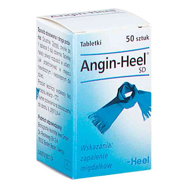 HEEL Angin-Heel SD tabletki 50  od BIOLOGISCHE HEILMITTEL HEEL GMBH PZN 08304371