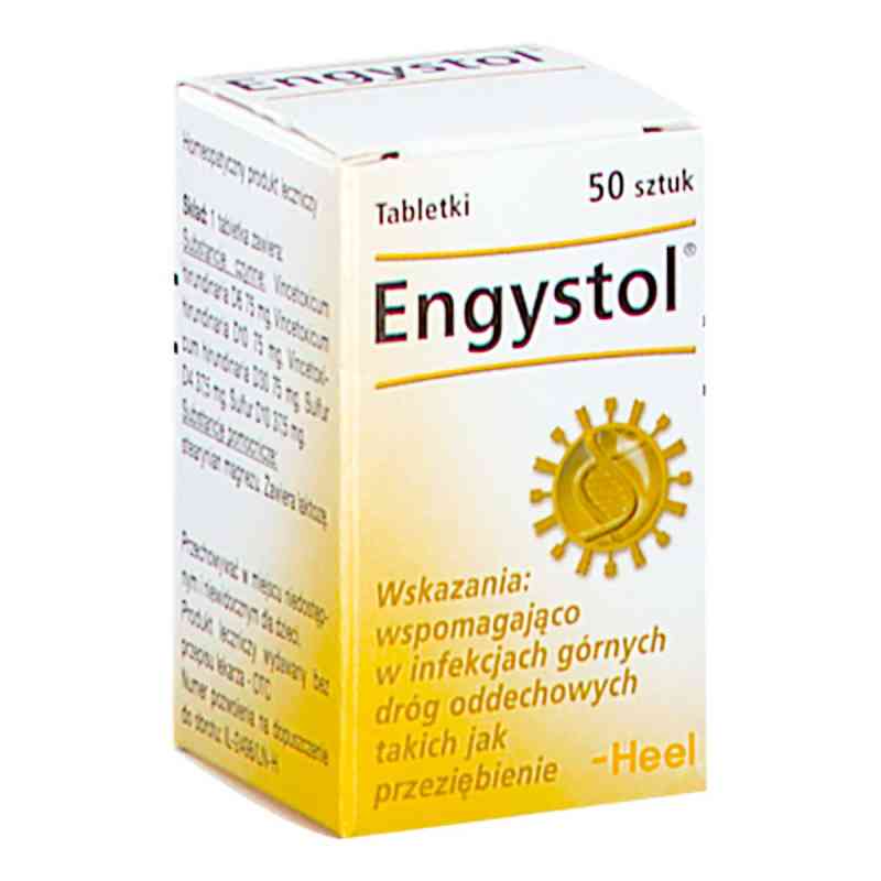 HEEL Engystol tabletki 50  od BIOLOGISCHE HEILMITTEL HEEL GMBH PZN 08302136
